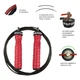 Скакалка скоростная для кроссфита UP & FORWARD Speed Rope PRO+ UF3500 Red - изображение 3