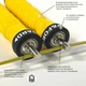 Скакалка скоростная для кроссфита UP & FORWARD Speed Rope PRO+ UF3100 Yellow - изображение 5