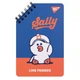 Блокнот YES 95х145 мм, 60 л., дв. cпираль Line Friends Sally - изображение 1