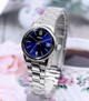 Жіночий годинник Casio LTP-V002D-2B3 Синій зі сріблястим - зображення 6