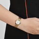Женские часы Casio LTP-V002G-7B2 Белые с золотистым новаторские - изображение 7