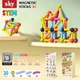 Магнитный конструктор - SKY Magnetic Sticks (B 030) набор 30 элементов (color mix) - изображение 2