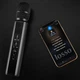 Караоке мікрофон Losso K6 Premium чорний (стерео-звучання) - зображення 3