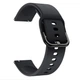 Ремешок для Amazfit BIP | Bip Lite | Bip U / Pro/ Mini | GTS | GTS 2 /3 | Gtr 42mm силиконовый 20мм Черный BeWatch (1012301) - изображение 3