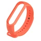 Ремешок для Xiaomi Mi Band 5 | 6 силиконовый Оранжевый BeWatch (1540607) - изображение 2