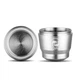 Многоразовая металлическая капсула ICafilas для кофеварки Nespresso, Delonghi, Inissia, CitiZ, Expert, Essenza, L`or Barista - изображение 5