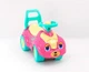 Детская каталка-толокар беби машина Кошечка 0823 Technok Toys малиновый - изображение 2