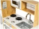 Детская деревянная кухня Mamabrum XXL с LED-освещением Натуральное дерево LED KITCHEN W1C600B - изображение 11