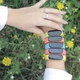 Ремешок Original Design для фитнес-браслета Xiaomi Mi Band 5, Mi Band 6, бежевый - изображение 3
