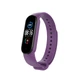 Ремінець Original Design для фітнес-браслета Xiaomi Mi Band 5, Mi Band 6, Mi Band 7, темно-фіолетовий - зображення 1