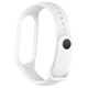 Ремінець Original Design для фітнес-браслета Xiaomi Mi Band 5, Mi Band 6, White - зображення 2