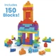 Конструктор Mega Bloks Большой в мешке (150 деталей) (HHM96) - изображение 3