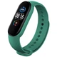Ремешок Original Design для фитнес-браслета Xiaomi Mi Band 5, Mi Band 6, темно-зеленый - изображение 1