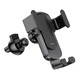 Автотримач для телефона HOCO CA103 vertical and horizontal air outlet gravity car holder Black Metal Gray - изображение 7