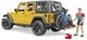 Набір Bruder джип Jeep Rubicon з фігуркою велосипедиста на гірському байці (02543) - зображення 4