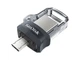 USB флеш накопичувач SanDisk 16 GB USB Ultra Dual OTG USB 3.0 Black (SDDD3-016G-G46) - изображение 4
