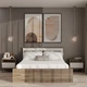 Кровать Fenster Флоренция 1000x1760x2090 Аликанте/Белый - изображение 1