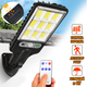 Вуличний світлодіодний ліхтар на сонячній батареї з пультом Solar Light SL-6164-108COB настінний світильник з датчиком руху, акумуляторний - зображення 1