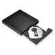 Внешний USB привод DVD-RW (CD-RW) пишущий дисковод с питанием Black (99235) - изображение 2