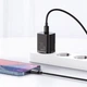 Зарядное устройство Baseus Super Si Quick Charger 1C 20W with cable 1м Type-C - Lightning Black - изображение 4