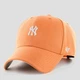 Кепка MVP 47 Brand YANKEES BASE RUNNER SNAP светло-оранжевый Уни OSFA B-BRMPS17WBP-QL - изображение 1