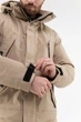 Чоловіча куртка Avecs XL (52) 70474/8 Бежевий - зображення 3