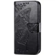 Чохол-книжка з малюнком UniCase Butterfly Pattern для Motorola Moto G32 - Black - зображення 4