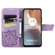 Чохол UniCase Butterfly Pattern для Motorola Moto G32 - Light Purple - зображення 2