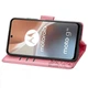 Чехол-книжка с рисунком UniCase Butterfly Pattern для Motorola Moto G32 - Pink - изображение 3