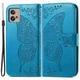 Чехол-книжка с рисунком UniCase Butterfly Pattern для Motorola Moto G32 - Blue - изображение 1