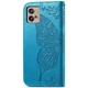 Чехол-книжка с рисунком UniCase Butterfly Pattern для Motorola Moto G32 - Blue - изображение 5