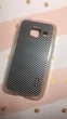 Силіконовий чохол із пластиковою вставкою для SAMSUNG J1mini J105 Чорні зигзаги - зображення 1