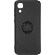 Чехол Fiji Holder Ring для Samsung Galaxy A03 Core (A032) бампер накладка с подставкой Black - изображение 1