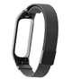 Браслет для Mi Band 5 | 6 миланская петля с магнитной застежкой Черный Ремешок BeWatch (1540301) - изображение 3