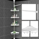 Полиця кутова для ванної кімнати Multi Corner Shelf - зображення 2