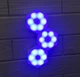 Модульный LED светильник сенсорный настенный шестигранный с пультом 3 шт UKC белый - изображение 7