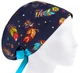Медицинская шапочка женская HeadwearUniverse универсальная принт Перья - изображение 1