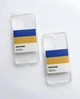 Патриотический чехол на iPhone 12 Pro Max с флагом Украины Pantone - Gisolo - изображение 2