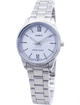 Женские часы с кварцевым механизмом Casio LTP-V005D-2B3 Серебристые со светло-голубым - изображение 1