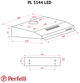 Вытяжка PERFELLI PL 5144 BR LED - изображение 12