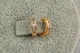 Серьги Xuping Jewelry четыре камешка 1.1 см золотистые - изображение 2