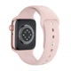 Смарт годинник Airplus GS7 mini 41mm Smart Watch 7 series Pink. Розумний фітнес годинник. Колір рожево золото. - зображення 7