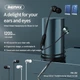Навушники REMAX metal with mic RM-202 silver - зображення 2