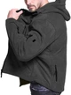 Флісова кофта військова з капюшоном 8461 ESDY XXXL см Сірий 62146 - зображення 9