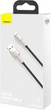 Кабель Baseus Cafule Metal Series Data Cable USB to Lightning 2.4A 2m CALJK-B01 Black - изображение 8