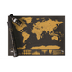 Стираемая скретч карта мира в подарочном тубусе Travel Map Black World 40 х 30 см (маленькая) подарок путешественнику - изображение 1