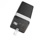 УМБ Power Bank Hoco J86A 50000mAh PD/QC 22.5W з ліхтарем Black - изображение 3
