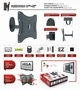 Настенное крепление для телевизора TV Red Eagle Flexi Solo 17"-42" (UTV0011) - изображение 4