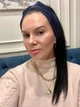 Пов'язка - чалма на голову широка (14 см) тепла велюрова колір синій - изображение 6