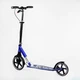 Двухколесный складной самокат Best Scooter, фонарик, амортизатор. Black and dark blue (113218) - изображение 3